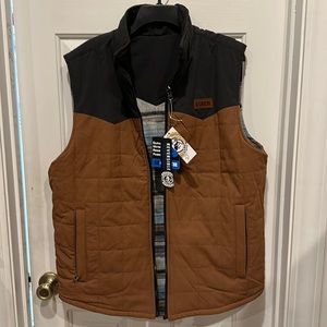 Cinch Men’s 2-in-1 Reversible Vest Large